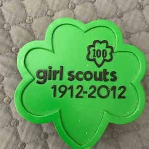 Girl Scouts 100 Green Jewelry Box 1912-2012